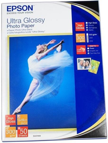 Hartie Foto Epson Ultra Glossy 13x18 cm (50 coli)