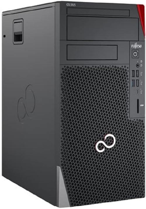 Workstation Refurbished FUJITSU CELSIUS W5010, Intel Core i7-10700 2.9GHz-4.8GHz, 16GB DDR4, SSD 256GB SATA, NVidia Quadro P620/2GB, DVD-RW, Windows 11 Pro
