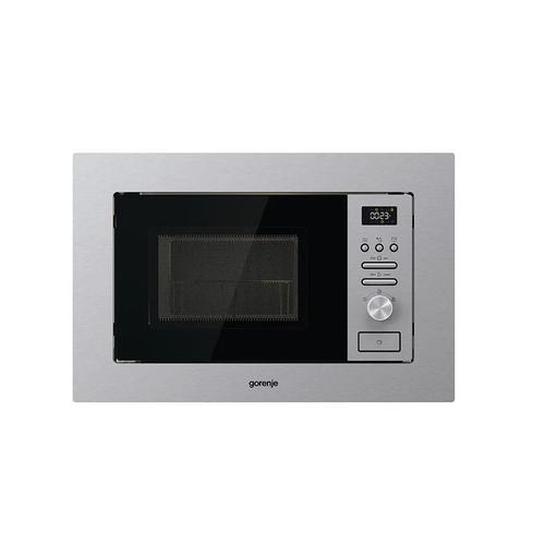 Cuptor cu microunde incorporabil Gorenje BMI201AG1X, 20l, 800 W, Grill (Argintiu)