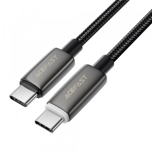 Cablu Date si Incarcare USB-C - USB-C Acefast C23-03, 60W, 1.2m, Negru