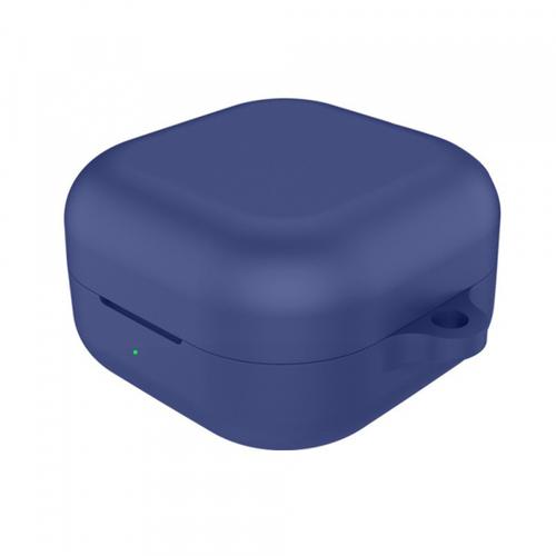 Husa Techsuit Silicone pentru Samsung Galaxy Buds4 / Buds4 Pro, Bleumarin