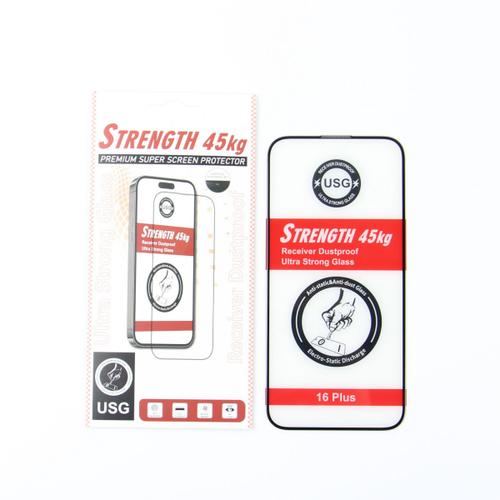 Folie de protectie Ecran OEM Ultra Strong 45KG pentru Samsung Galaxy A35 5G A356, Sticla Securizata, Full Glue, 2.5D, Neagra