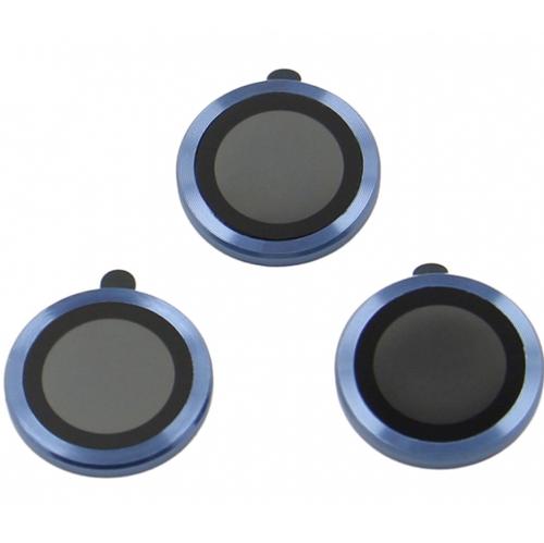 Folie de protectie Camera Spate OEM pentru Apple iPhone 17 Pro, Sticla Securizata, Bleumarin