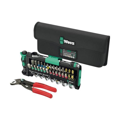 Set scule Wera Tool-Check Combi 1 cu suport, husa si 40 piese