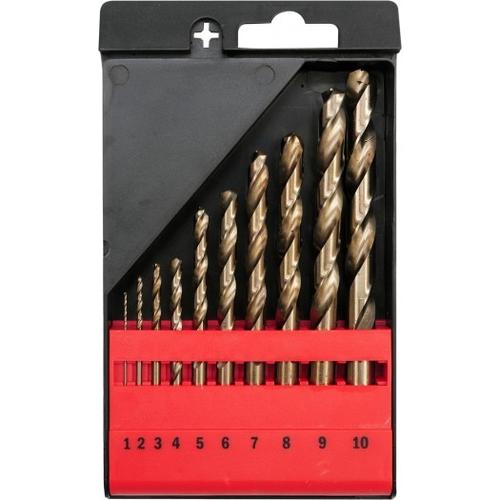 Set burghie metal Yato YT-41603, 1-10mm, Cobalt, 10 buc