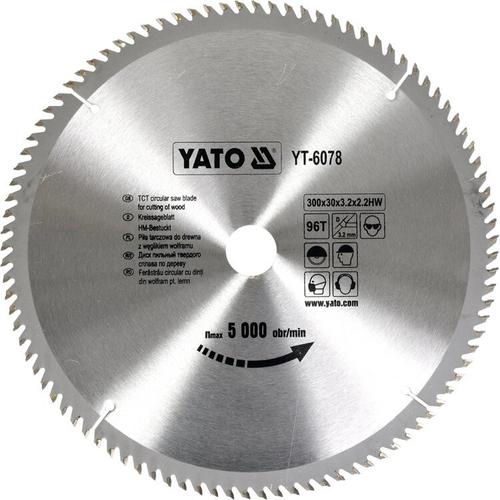 Panza fierastrau circular Yato YT-6078, pentru lemn, 300X96X30 mm