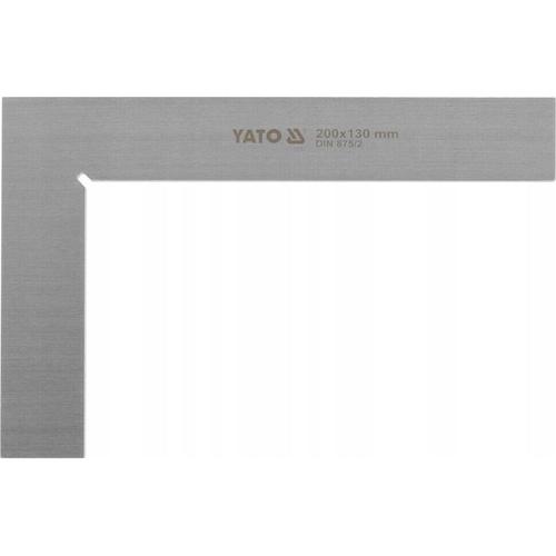 Echer dulgherie Yato YT-70753, 200x130mm, clasa II, 90 grade, otel carbon