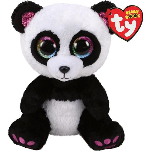 Jucarie de plus TY - Beanie Boos Paris Ursuletul Panda Unicorn, 15 cm