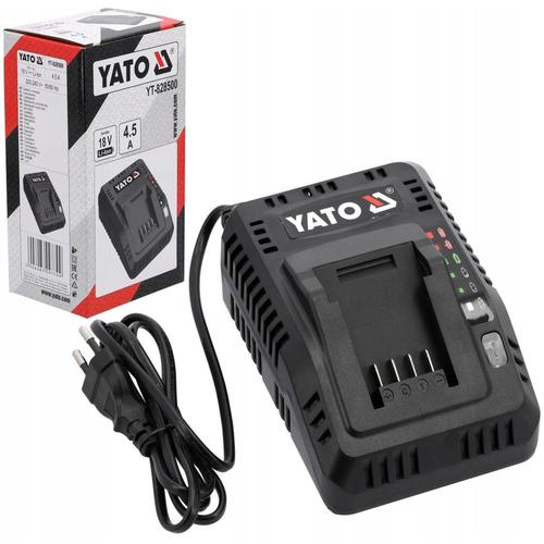 Incarcator inteligent Yato YT-828500, 18V, sistem de racire, 2.4-4.5A, 200-240V, 0.43kg
