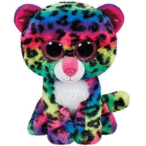 Jucarie de plus TY Plus Dotty Leopardul, 15cm