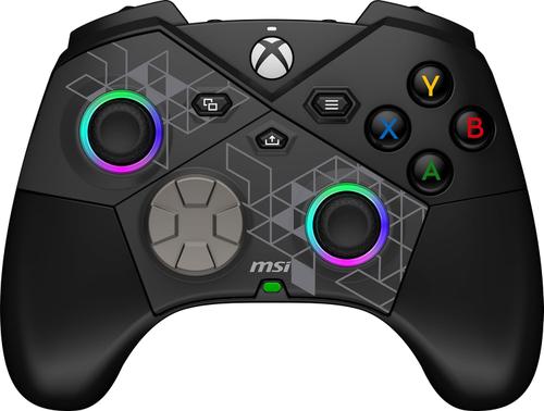 Controller Wireless MSI FORCE PRO, 2.4 GHz / Bluetooth / USB 2.0 (USB-C), Autonomie pana la 48 ore, Compatibil cu Xbox Series X|S, Xbox One X|S, Windows 10/11, Android (Negru)