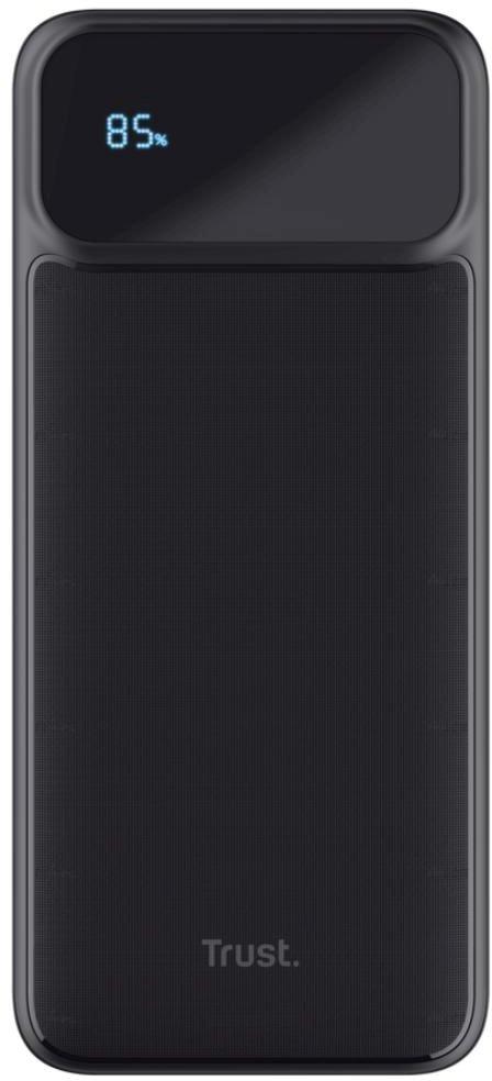 Acumulator extern Trust Avala TR-25883, 20000 mAh, 2x USB-A, 1x USB Type-C (Negru)
