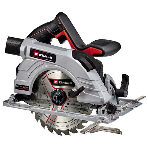 Fierastrau circular de mana pe acumulator Einhell TE-CS 18/190 Li BL - Solo, 3800 RPM, disc 190x20 mm, D24, fara acumulator/incarcator