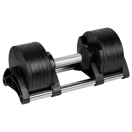Gantera reglabila automat Rebel Active RBA-2332-24, 24kg (Negru)