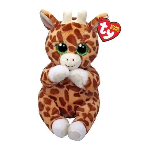 Jucarie de plus TY Beanie Bellies Tippi Girafa, 15cm