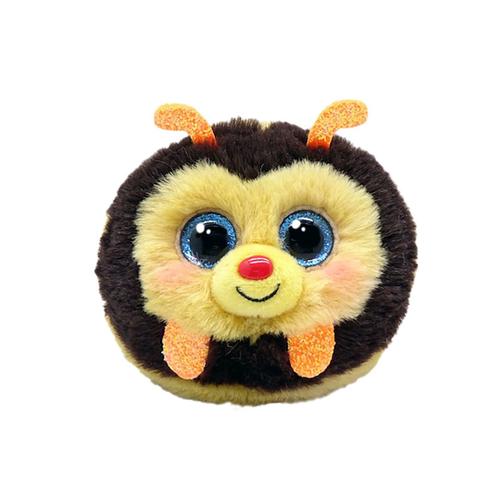 Jucarie de plus TY Beanie Balls Zinger Albinuta Galbena, 8cm