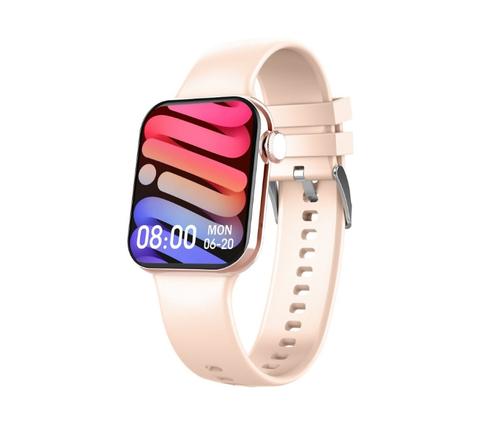 Smartwatch Maxcom FW26 Oxygen Pro, Ecran 1.86inch, IP67, Bluetooth, Monitorizare Sanatate (Roz)