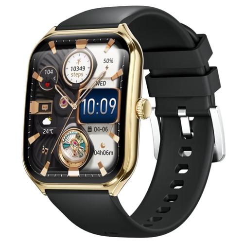 Ceas inteligent Maxcom FW74 Aurum Slim, Ecran AMOLED 1.93inch, Autonomie 7 zile, IP67 (Auriu)