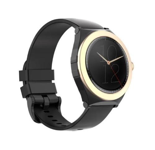 Smartwatch Maxcom FW76 GAL, Ecran AMOLED 1.19inch, Autonomie pana la 10 zile, Pedometru, Notificare SMS, 70+ moduri sportive, IP67 (Negru)