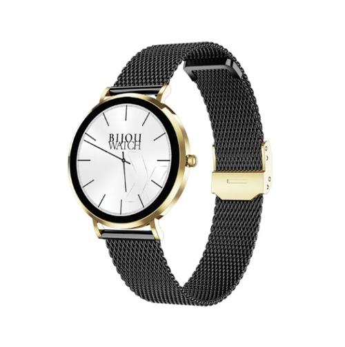 Smartwatch Maxcom FW28 Selenium Mini, Ecran AMOLED 1.19inch, Pedometru, Notificari, Functie apel, Autonomie 7 zile, IP68 (Auriu)