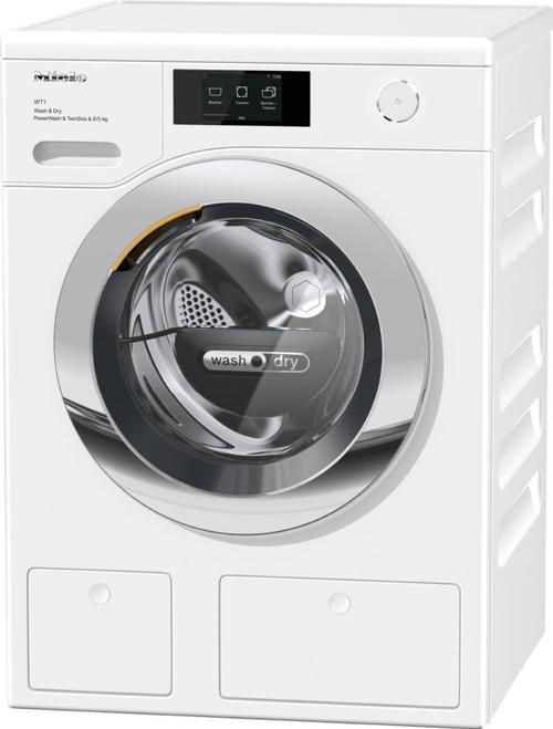 Masina de spalat cu uscator Miele WTR860 WPM, 8/5 kg, 1600 rpm, Clasa D, TwinDos, PowerWash (Alb)