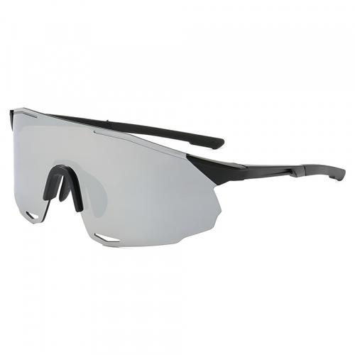 Ochelari De Ciclism Unisex Techsuit 8853, Negri/Argintii