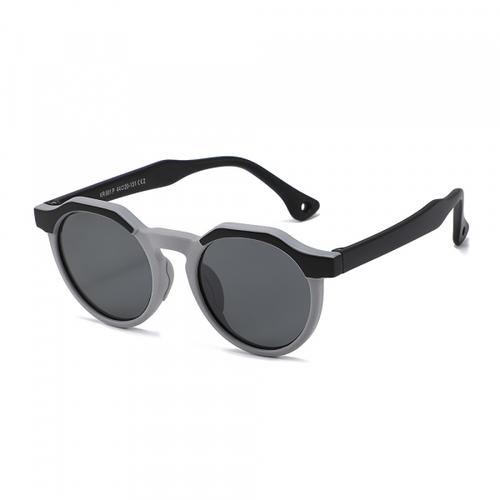 Ochelari De Soare Copii Techsuit 601, Polarizati, Protectie UV, Negri/Gri
