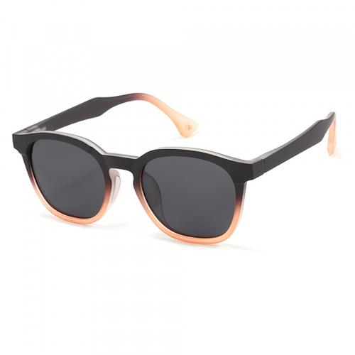 Ochelari De Soare Copii Techsuit 691, Polarizati, Protectie UV, Negri/Oranj Gradient