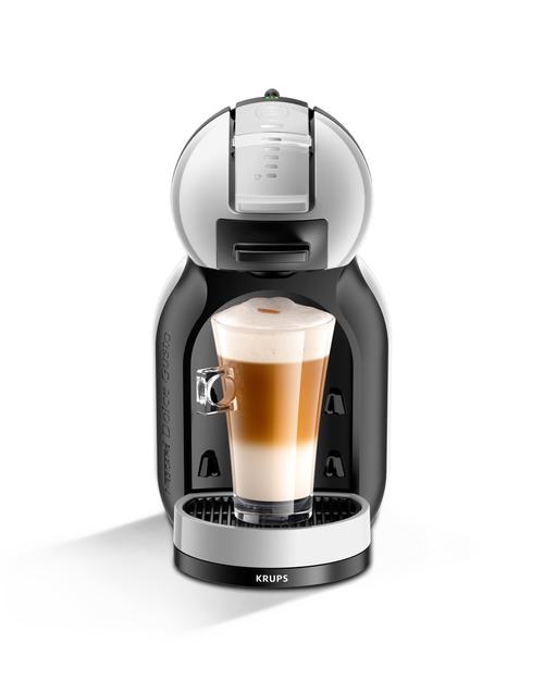 Espressor cu capsule Krups Nescafe® Dolce Gusto® Mini Me KP123B10, 15 bari, 1500 W, Rezervor 0.8 L (Gri/Negru)