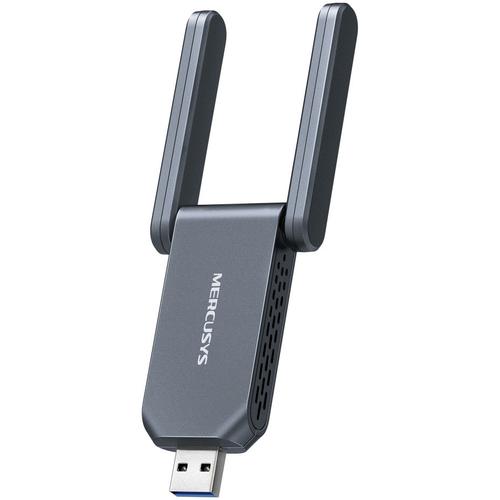 Adaptor Wireless Mercusys MA37BEH, BE6500, Tri-Band, Wi-Fi 7, 2 antene externe, USB 3.0, MU-MIMO