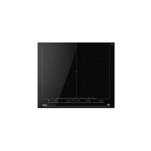 Plita incorporabila Teka IZF 68700 MST, Inductie DirectSense FullFlex, 8 zone de gatit, Touch Control multislider, 60 cm, functie Poaching, Confit si Rice Cooking, Negru