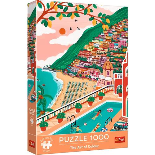 Puzzle Trefl Premium Plus - Positano Italia, 1000 piese