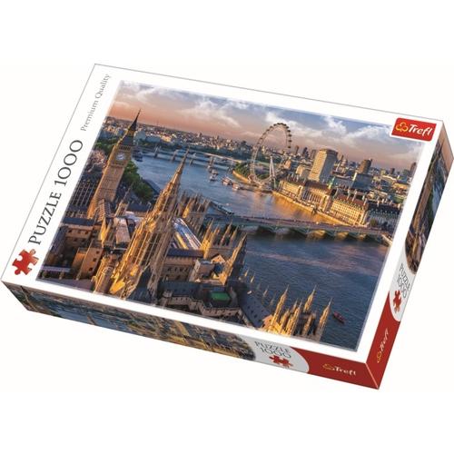 Puzzle cu imaginea raului Tamisa in Anglia 1000 de piese