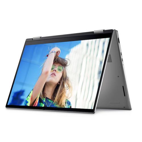 Laptop Refurbished DELL Inspiron 7420 2-in-1, Intel Core i5-1235U up to 4.40GHz, 16GB DDR4, 512GB SSD, 14 Inch FHD+ Touch, Webcam, Argintiu, Win 11 Pro