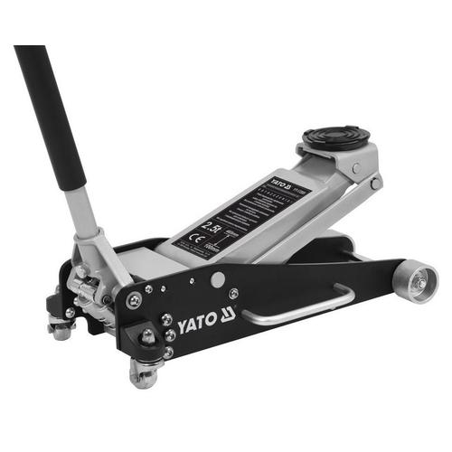 Cric Crocodil Yato YT-17205, 2.5T, Doua Pistoane, Aluminiu