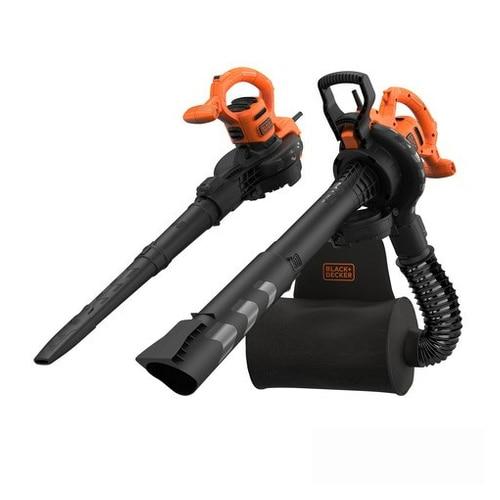 Suflanta si aspirator cu tocator pentru frunze Black+Decker BEBLV290, putere 2900 W, viteza de suflare de 315 km/h, sac de colectare 55 L
