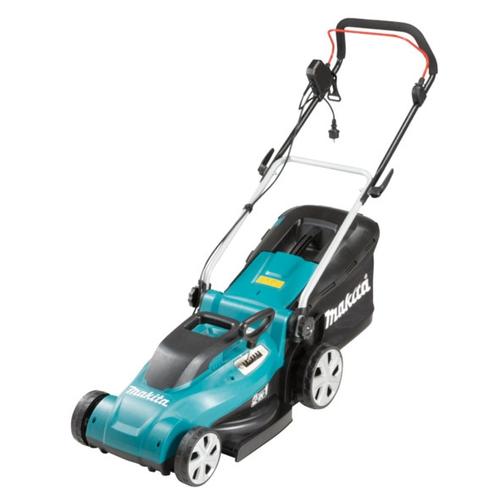 Masina de tuns iarba electrica Makita ELM4120, Polipropilena, 1600 W, Albastru/Negru