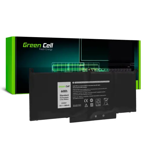 Baterie F3YGT pentru Dell Latitude 7280 7290 7380 7390 7480 7490 Laptop acumulator marca Green Cell
