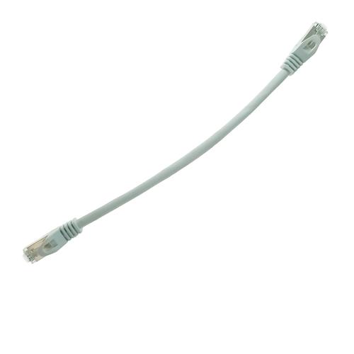 Cablu retea-patchcord CAT6 FTP, Lanberg 43612, 2 X RJ45, lungime 25cm, AWG26, 10Gb/s-250MHz, de legatura retea, ethernet, Gri