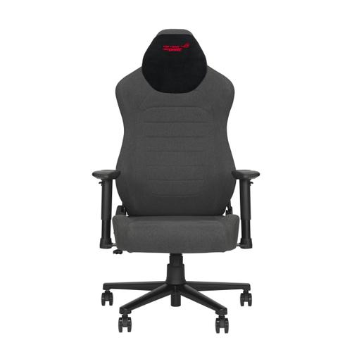 Scaun Gaming ASUS SL201C ROG Aethon Fabric Edition, Cotiere 2D, Max 136 kg (Gri)