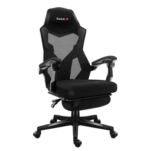 Scaun Gaming Huzaro Combat 3.1 Carbon, Max 150 kg, Carcasa NylongGuard, TitanPad, FlexiBack (Negru)