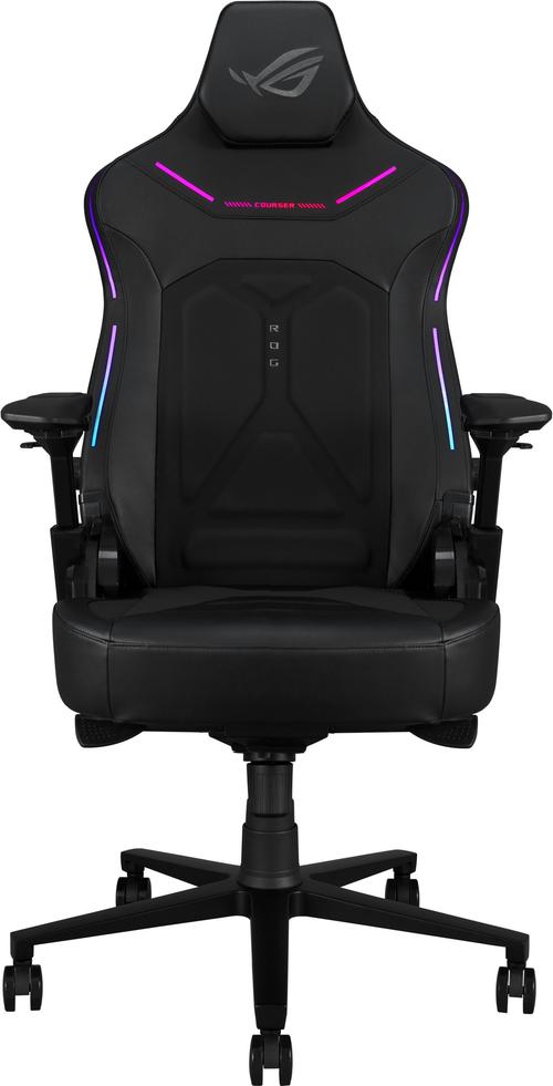 Scaun Gaming ASUS ROG COURSER, Max 136 kg, Cotiere 4D (Negru)