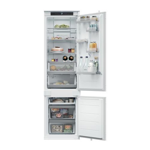 Combina frigorifica incorporabila Haier ID Titanium 2 EHBQW5519E, Total No Frost, 284 litri, Clasa E, conectivitate WiFi/ hOn app, Air Surround, Humidity Zone, SuperCooling & SuperFreezing , H 193.5 cm (Alb)