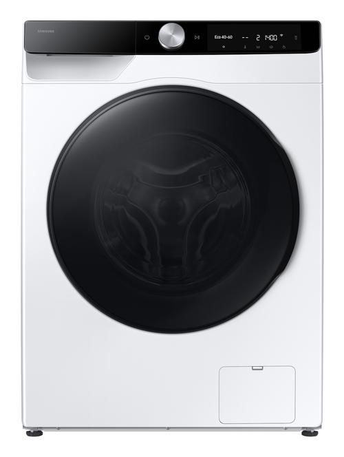 Masina de spalat rufe slim cu uscator Samsung WD90DG6G94BKU4, Spalare 9 kg, Uscare 5 kg, 1400 rpm, Clasa A, AI Control, AI Wash, Auto Dispense, Ai Ecobubble, Super Speed 39, Space Max, Smart Things WiFi, Digital Motor Inverter (Alb)