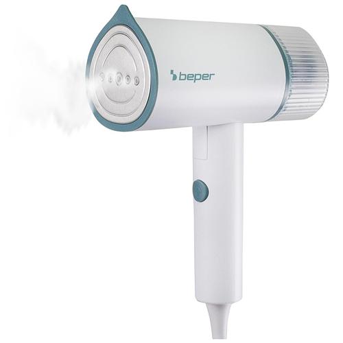 Fier de calcat Beper BPP204FER210, 1200 W, Rezervor 100 ml, Debit de abur 18g/min (Alb/Albastru)