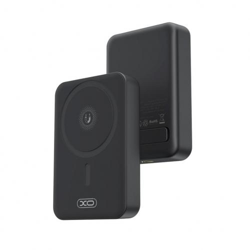 Baterie Externa Wireless XO Design PR231, 10000mAh, 20W, PD + FQI, 1 x QI - 1 x USB-C (Negru)