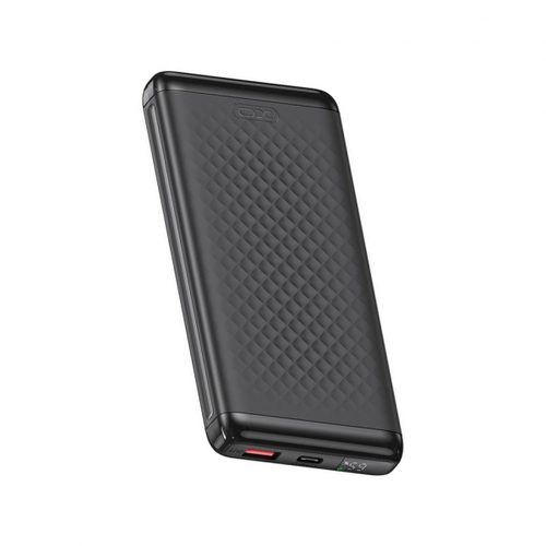 Baterie Externa XO Design PB308, 10000mAh, 22.5W, QC + PD, 1 x USB-A - 1 x USB-C (Negru)