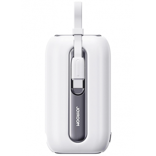 Baterie Externa Joyroom Colorful Series JR-L012, 10000mAh, 22.5W, QC + PD, 1 x Lightning - 2 x USB-C (Alb)