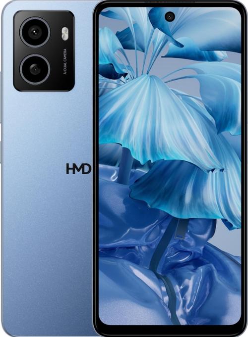 Telefon Mobil HMD Pulse, Procesor Unisoc T606 Octa-Core, IPS LCD Capacitive Touchscreen 6.65inch, 4GB RAM, 64GB Flash, Camera 13MP, Wi-Fi, 4G, Dual Sim, Android (Albastru)