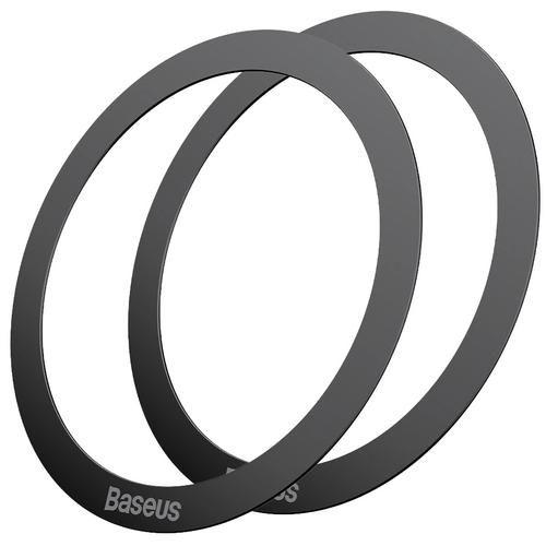 Sticker Metalic Baseus Halo Series, Set 2 bucati, PCCH000001, Negru